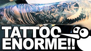 MI TATUO UN BRACCIO‼️ 〰️ SCOMMESSA TATTOO INCREDIBILE Ft EPICO [upl. by Notlrak]