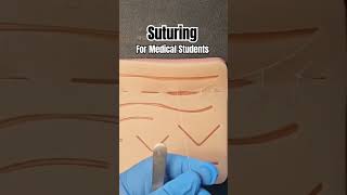 For Medical Students suturing forstudents doctor nursepractitioner surgeon medicalschool [upl. by Joby]