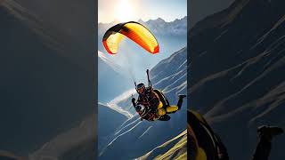 🌄 Soaring Through Paradise Paragliding in the Caucasus Mountains  Gudauri Georgia shorts [upl. by Grover623]