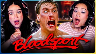 BLOODSPORT 1988 Movie Reaction  First Time Watch  JeanClaude Van Damme  80s Classics [upl. by Ahsirat]