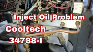 Robinair Cooltech 34788I inject oil problem fix [upl. by Youngran]