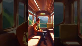 First Train Ride After Gaining Sight – Dad’s Priceless Reaction lifechanging shorts storytime [upl. by Nehtan539]