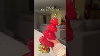 It’s time 🤍 aesthetic christmas christmasshopping targetfinds christmasdecor homedecor xmas [upl. by Ayekal]