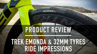 Ride impressions 32mm tyres 2021 Trek Emonda part of a bike test series [upl. by Nuahsyar]