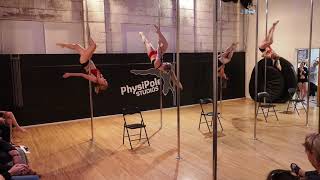 PhysiPole Studios Warrnambool MidYear Showcase 2021 Pole Level 67 [upl. by Boiney]