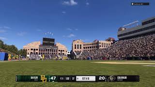 Baylor Vs Colorado [upl. by Seely]