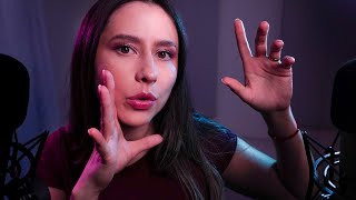 ASMR Hand Movements  Inaudible Whispers ✨ Mouth Sounds for Relaxation and Sleep [upl. by Trevor]