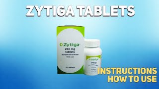 Zytiga tablets abiraterone how to use How and when to take it Who cant take abiraterone [upl. by Zakaria]