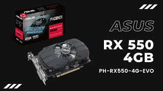 ASUS Phoenix AMD Radeon Rx 550 GPU  PHRX5504GEVO 4GB  Best GPU Under 8000 INR  Unboxing [upl. by Arej559]