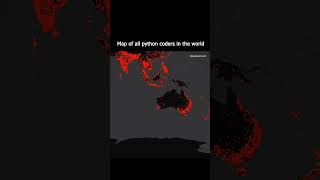 Map of all the python coders in the world [upl. by Nayd]