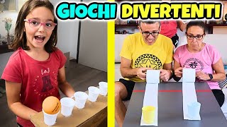 FIGLI FANNO GIOCARE GENITORI con 9 Giochi Divertenti Fai Da Te [upl. by Malvino947]