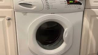 Hotpoint WMA64 mega unbalanced spin handles well [upl. by Tudela]