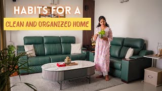 Habits for a Clean and Organized Home  Tips to Make Your Home Clutter Free [upl. by Aurthur619]