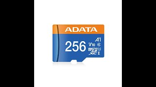 ADATA 256GB Premier Pro MicroSD Unboxing [upl. by Adebayo384]