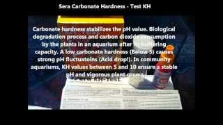 TEST KH SERA CARBONATE HARDNESS  HOW TO [upl. by Eimaral505]