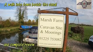 Marsh Farm Campsite Trowbridge [upl. by Nnarual]