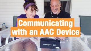 Communicating with an AAC Device [upl. by Oriane998]