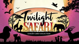 Twilight Safari Acetate Easel Cards [upl. by Yeltsew]