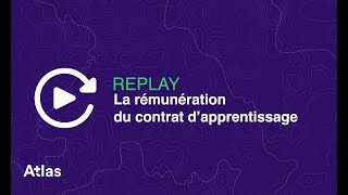 Webinaire I La rémunération du contrat dapprentissage [upl. by Woodman423]