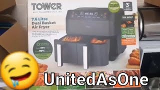 TOWER double air fryer from BampM [upl. by Ax]