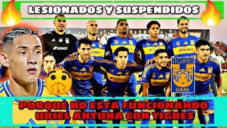 🔷🤩Formato de Liguilla ap2024 UANTUNA con Tigres NO ESTÁ FUNCIONADO  ‘Lesionados y Suspendidos’ [upl. by Alekin]