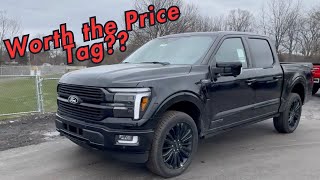 2024 Ford F150 Platinum Powerboost First impressions with Interior and Exterior overview [upl. by Iphigeniah]