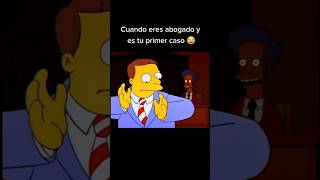 El mejor abogado  los simpson lossimpson lossimpsonlatino luistoonexpress meme humor memes [upl. by Orips]