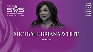 Michole Briana White on being a seasoned actress and showing up for herself [upl. by Anitsenre783]