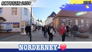 Norderney Inselmomente am Wochenende im Oktober bei strahlendem Sonnenschein Island life 2024 [upl. by Sidwell]