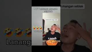 Pertama kali lanangan mangan seblak subscribe monetisasi lucu viralvideo [upl. by Savdeep302]