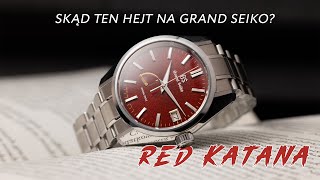 GRAND SEIKO SBGA493 quotRED KATANAquot  recenzja zegarka [upl. by Nikita]