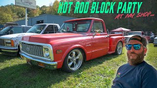 We threw a HOT ROD BLOCK PARTY at my shop [upl. by Lancelot]