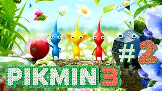 Pikmin 3  Lets play FR  Episode 2  Place à la survie [upl. by Strage]