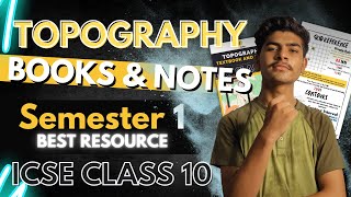 Interpretation of Topographical Maps ICSE Class 10  ICSE Class 10 Topography Notes ICSE Best Book [upl. by Yznel]