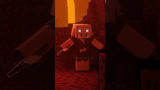 What if Piglins Danced to Pigstep minecraft minecraftanimation animation [upl. by Allare]