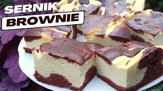 PRZEPIS NA KETO SERNIK NAJLEPSZY SERNIKOBROWNIE [upl. by Osborne]