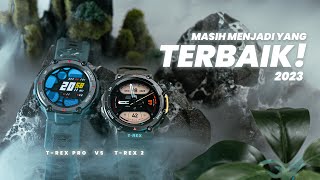 Smartwatch Outdoor Yang Makin Worth it Untuk Di Beli Di Tahun 2023   Amazfit TRex Pro vs TRex 2 [upl. by Naesyar]