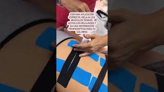 Taping para escoliosis [upl. by Latreshia]