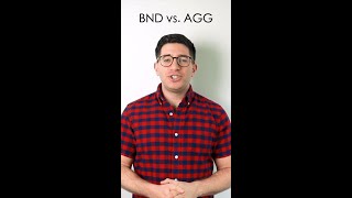 BND vs AGG in 31 seconds shorts [upl. by Adnohsal]