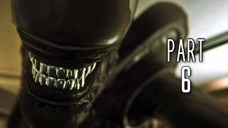 Alien Isolation Walkthrough Gameplay Part 6  The Quarantine PS4 [upl. by Gass]