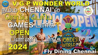 VGP WONDER WORLD CHENNAI 🎡 VGP WONDER WORLD ✈️ HAPPY JOURNEY 20 [upl. by Cybil744]