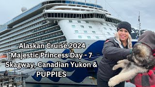 Majestic Princess Alaskan Cruise 2024  Day 7 Skagway amp the Canadian Yukon [upl. by Honebein621]