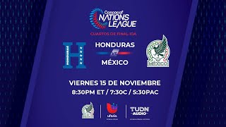 EN VIVO 🔴 HONDURAS VS MÉXICO  CUARTOS DE FINAL IDA [upl. by Cissej]