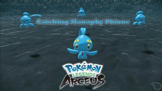 Pokemon Legends Arceus Türkçe Catching Manaphy amp Phione [upl. by Trudy]