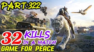 Amazing 32 KILLS IN A MATCH🔫💣EXCITING GAME  PUBG MOBILE CHINA GAMEPLAY🥇Game For Peace  Part 322 [upl. by Artenra]