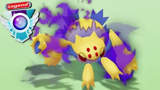 Shadow Galvantula to Legend   Pokemon Go Battle League [upl. by Ashlin376]