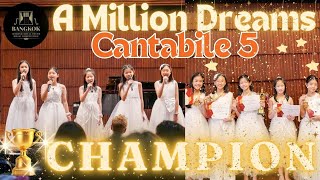 A Million Dreams by Cantabile 5 BIYMC 2024 CHAMPION PRIZE [upl. by Gnehs784]