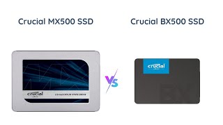 Crucial MX500 vs BX500 Which one is for you [upl. by Romaine285]