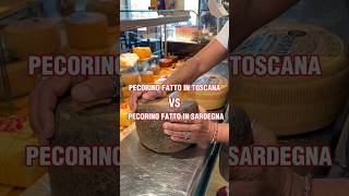 Pecorino fatto in Toscana VS Pecorino Sardo [upl. by Nomyad439]