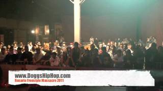 Kodigo vs Malk  Rosario Freestyle Massacre 2011 [upl. by Nyrok]